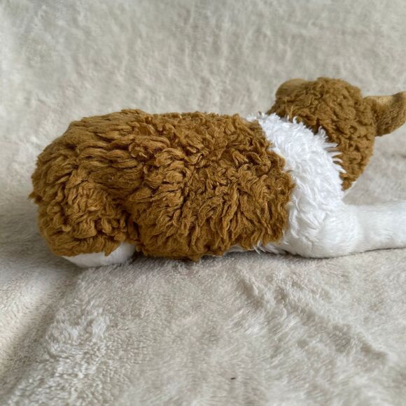 Ty Buddies Cassie the Collie Dog Laying 12” Plush Stuffed Animal Toy - Picture 5 of 7